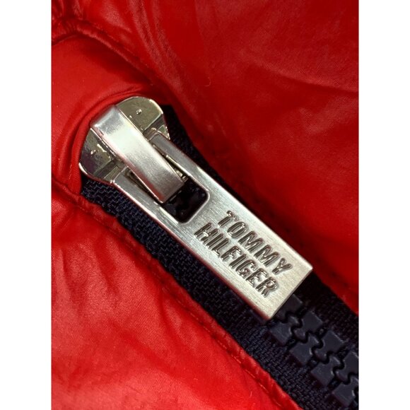 Womens Tommy Hilfiger Sport Red Puffer Jacket Size XXL - Picture 8 of 12